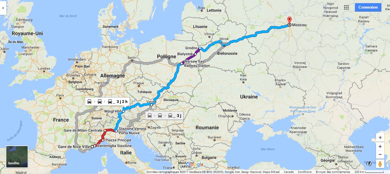 Distance Entre Paris Et Moscou En Avion EUROPE // Le jour où j'ai pris le train pour Moscou - Arpenter le chemin