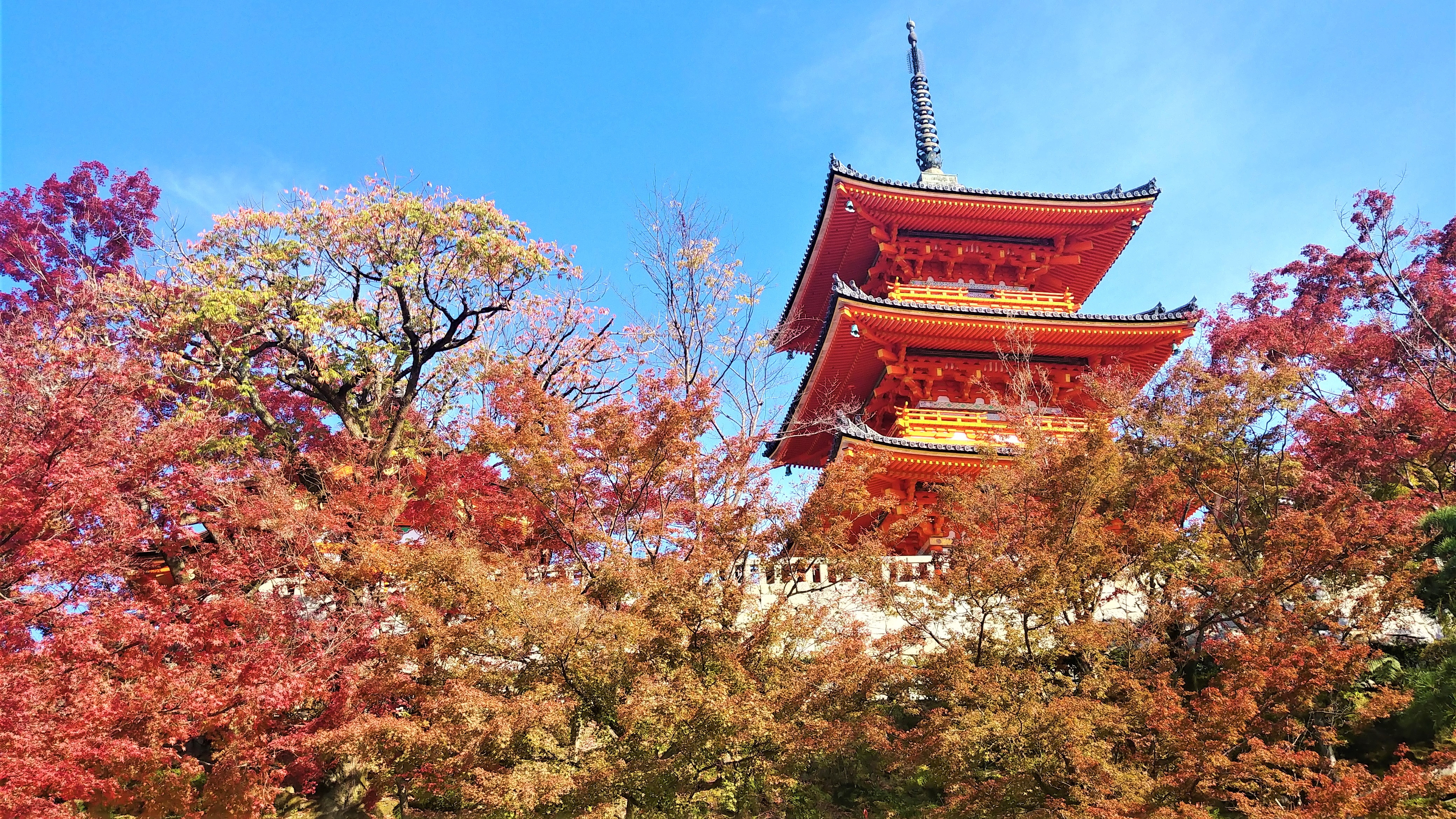 Kyoto automne kiyomizudera japon voyage asie blog arpenter le chemin
