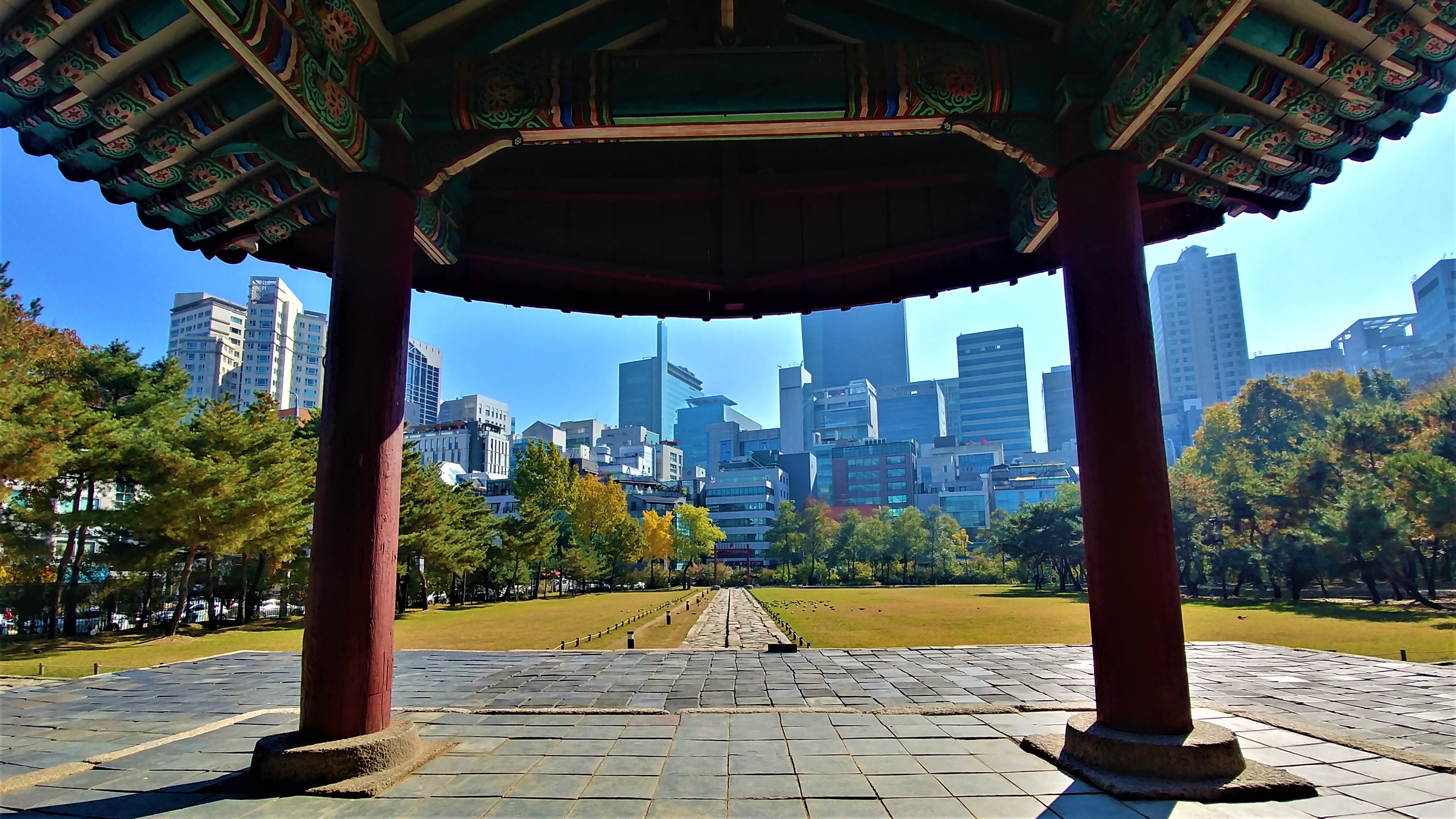 seoul seolleung tombes royales coree blog voyage arpenter le chemin