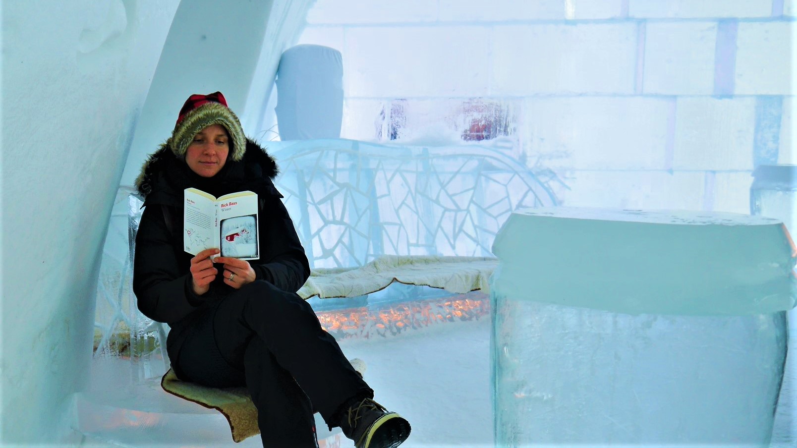hotel glace quebec valcartier voyage canada hiver