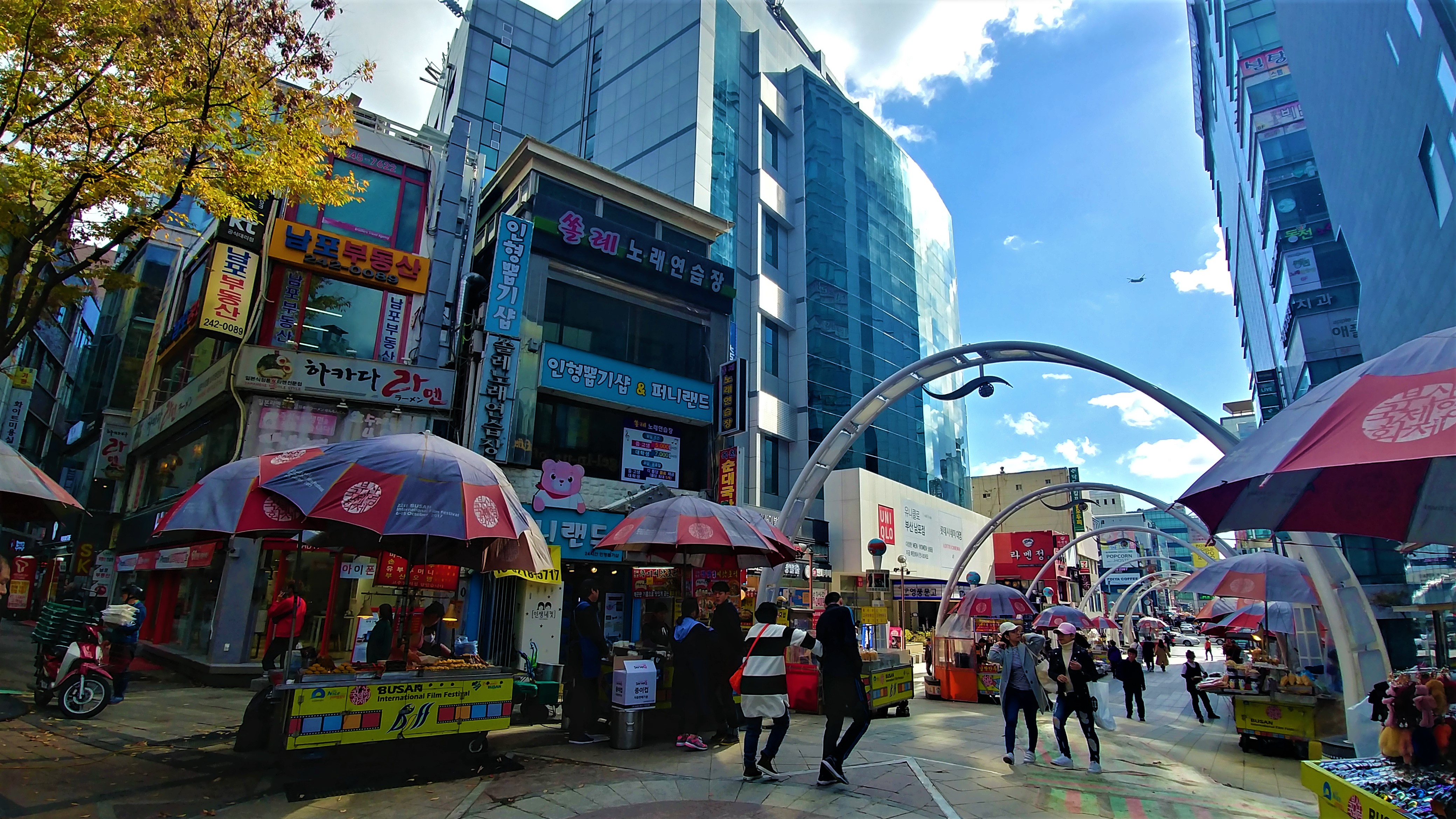 Busan Biff square marche gukje que voir blog voyage coree du sud