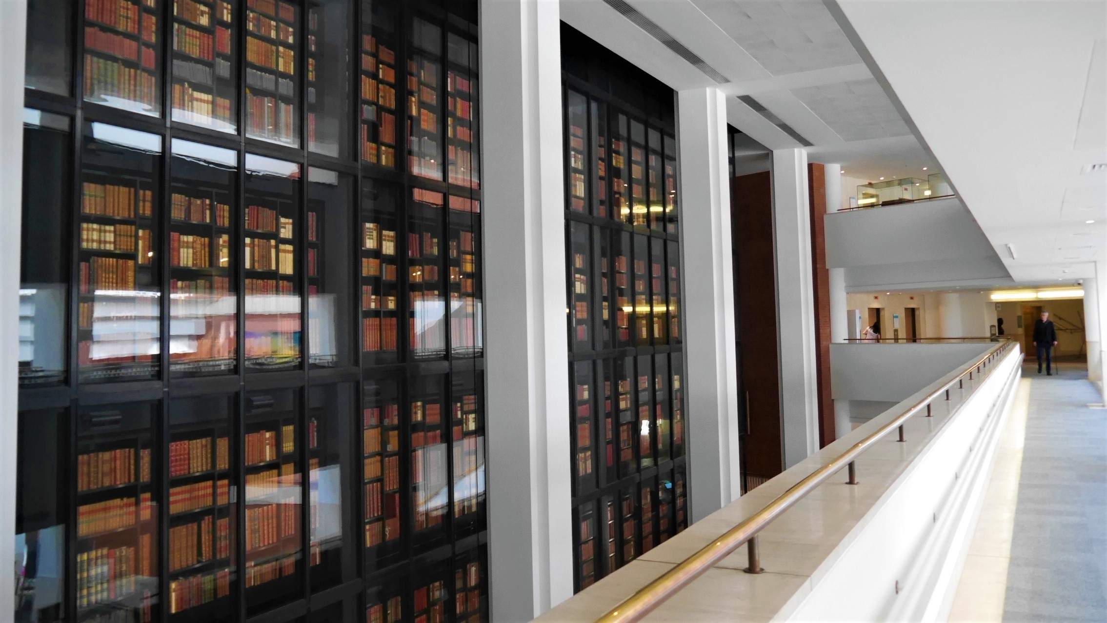 British Library King's Library blog voyage Arpenter le chemin