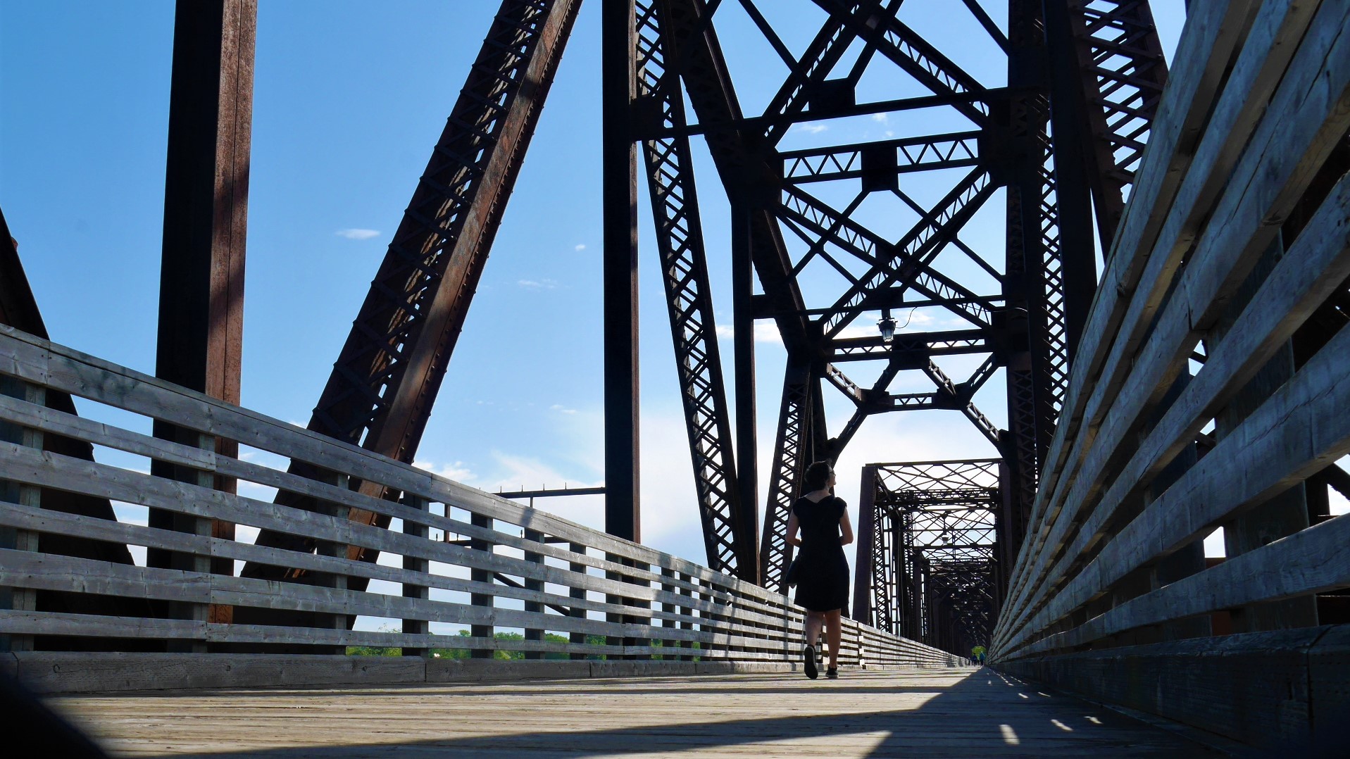 Fredericton Railway bridge visite