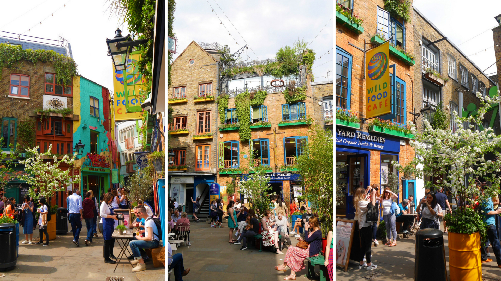 Neal's yard montage covent garden londres