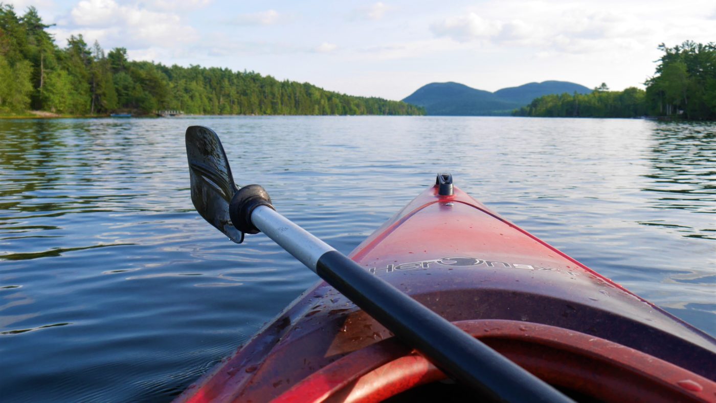 kayak canot long pond acadia national park maine etats-unis blog voyage road-trip arpenter le chemin