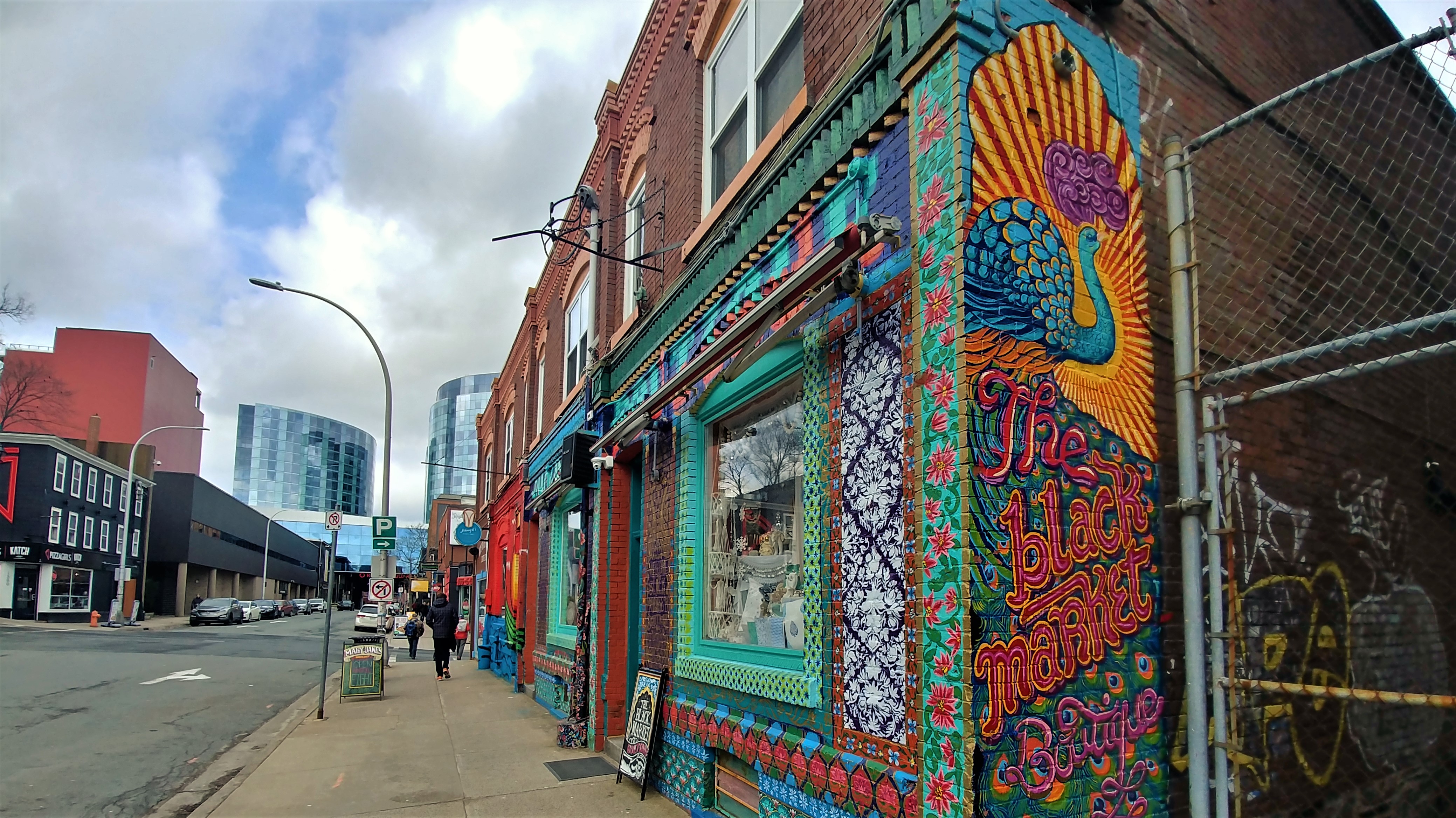 Halifax street art centre-ville que faire nouvelle-ecosse blog voyage arpenter le chemin