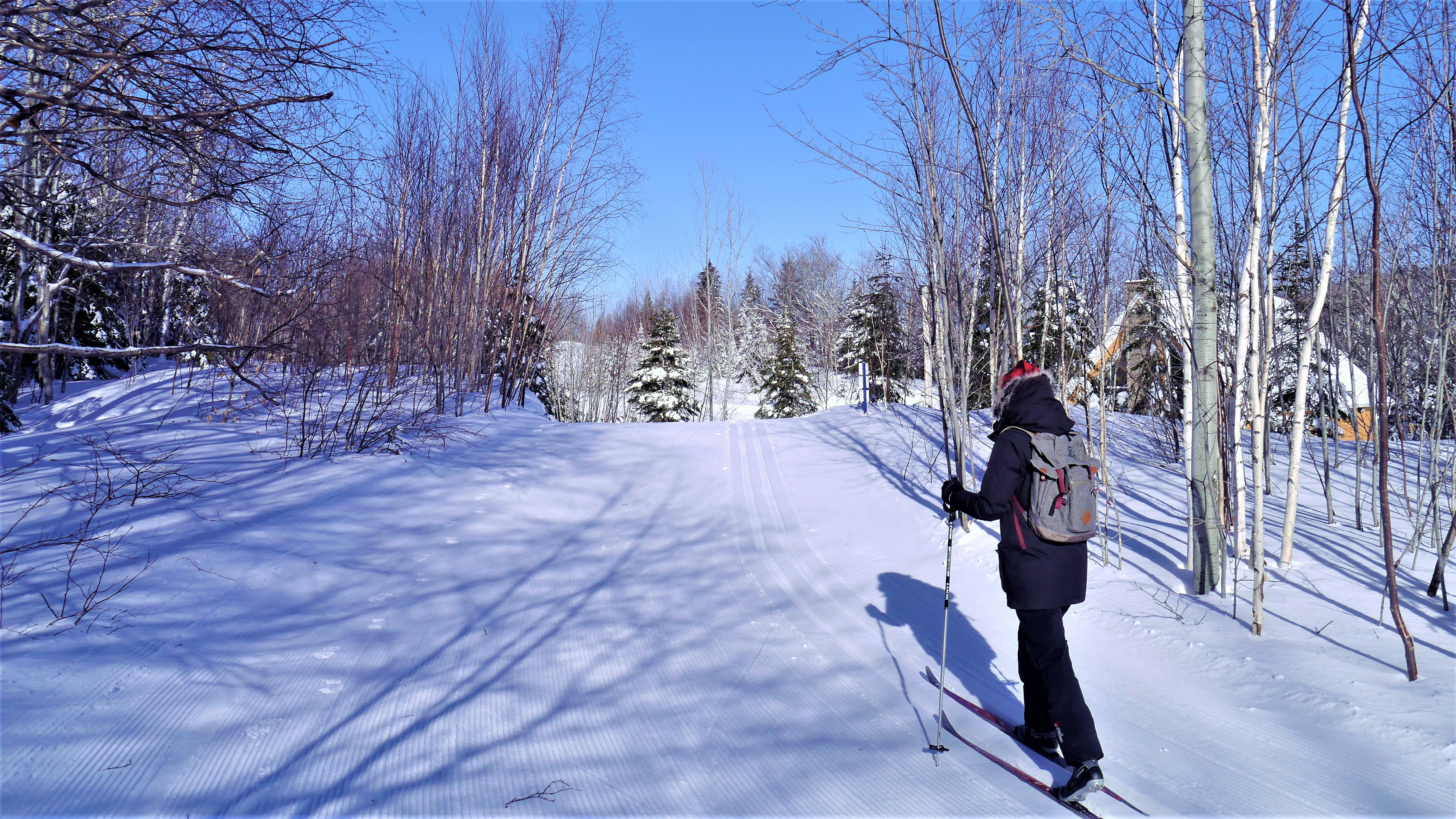 Acadie road-trip activites hiver ski de fond sugarloaf campbellton blog voyage nouveau-brunswick arpenter le chemin