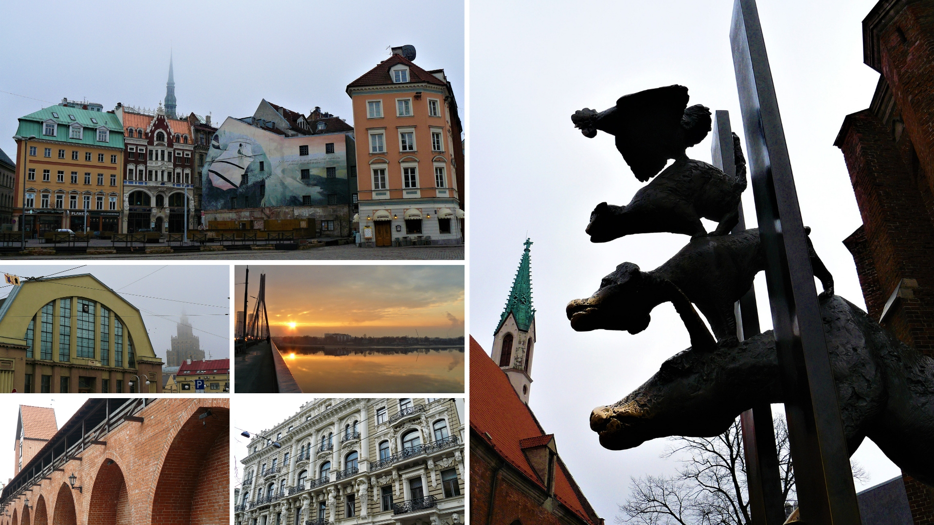 riga vieille ville lettonie pays baltes blog voyage europe train arpenter le chemin