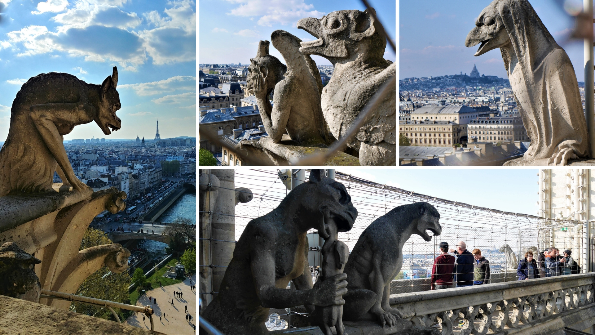 Notre-Dame Paris chimeres gargouilles visiter blog voyage france arpenter le chemin