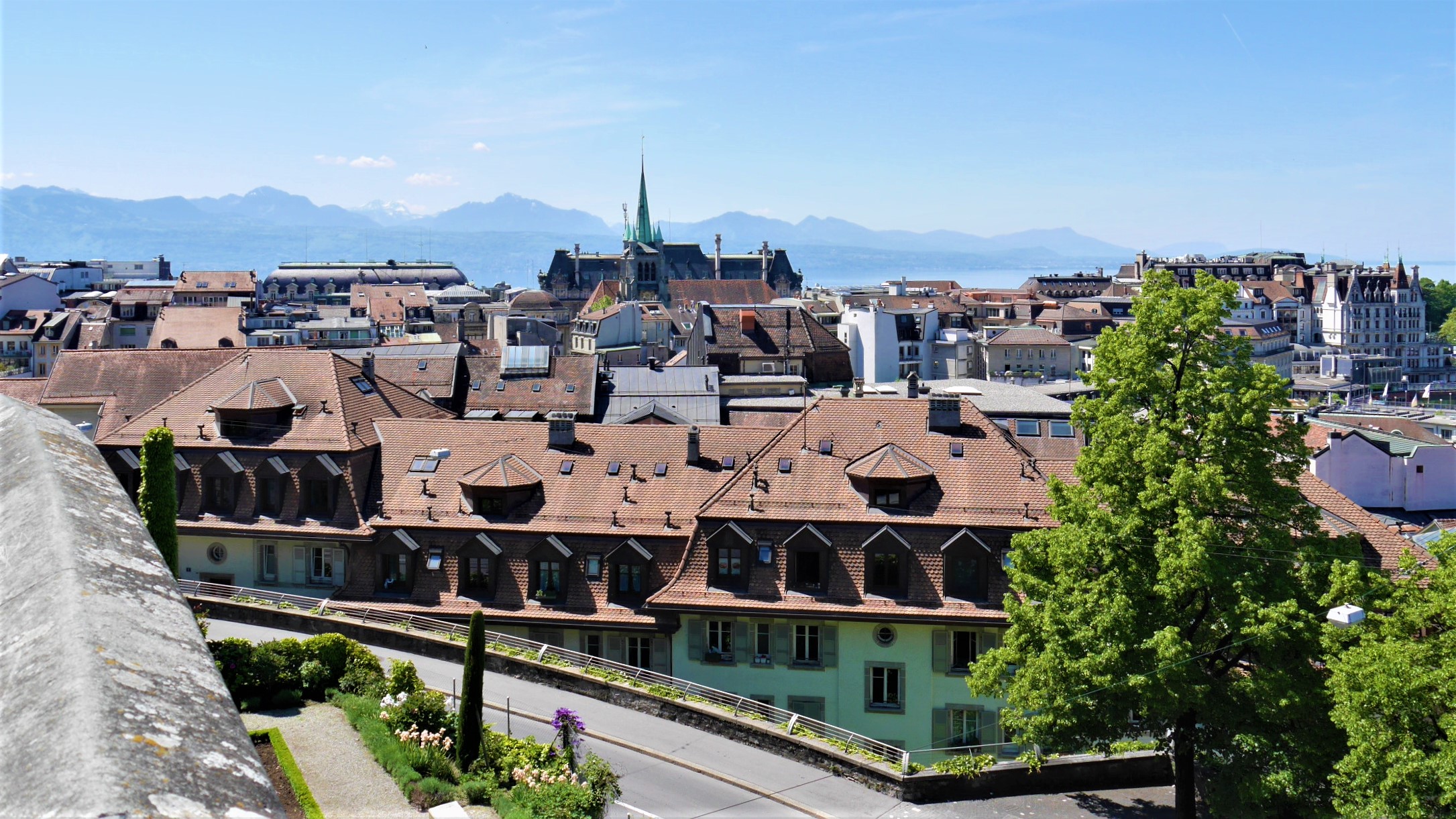Lausanne vieille ville que voir escapade blog voyage suisse arpenter le chemin