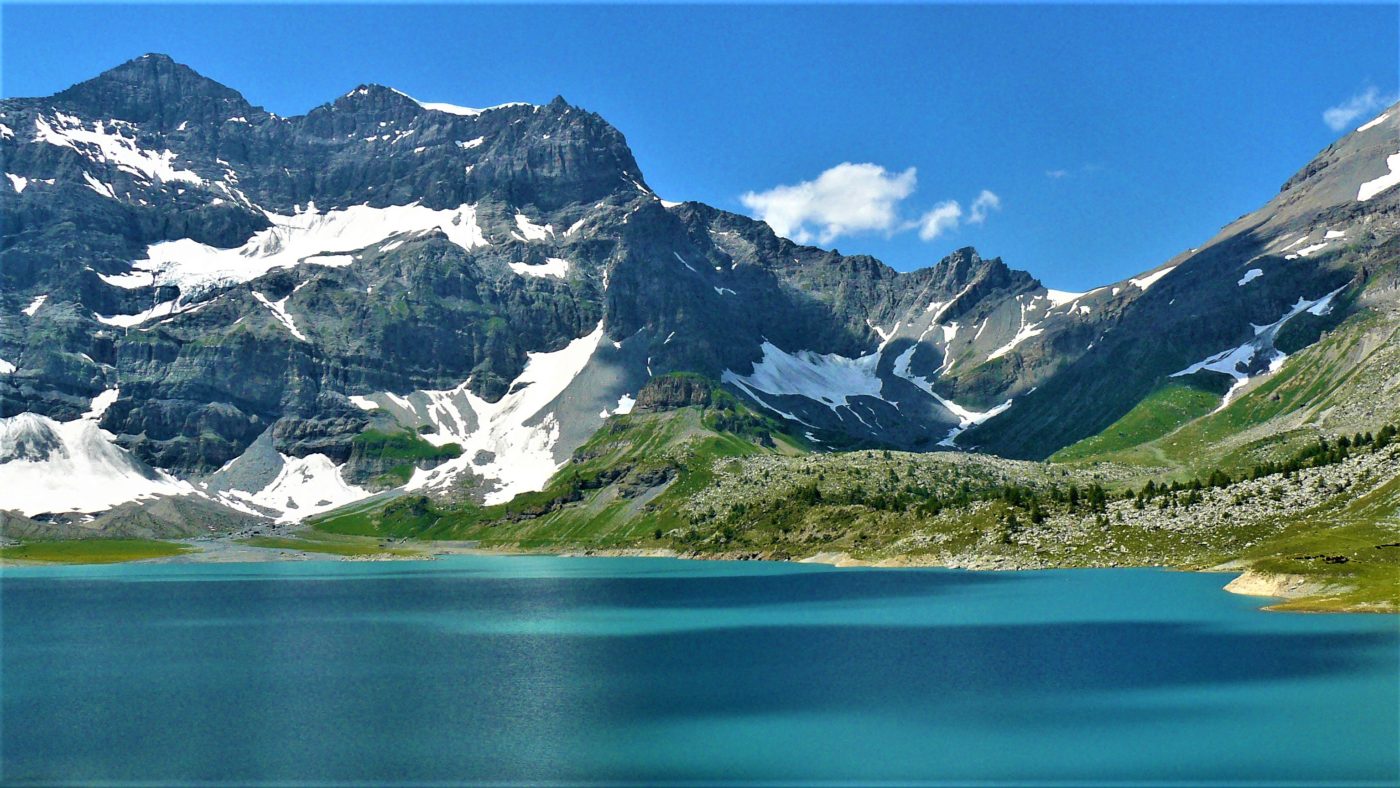 lac salanfe marecottes randonnee suisse romande valais