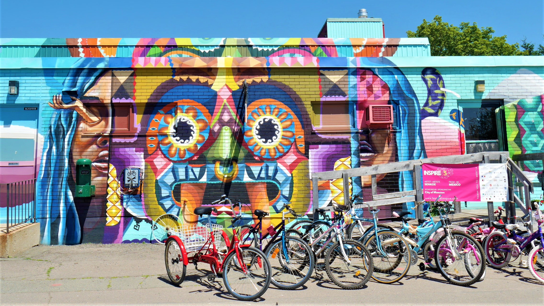 murale bikery moncton