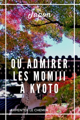 Où admirer les momiji à Kyoto - Japon