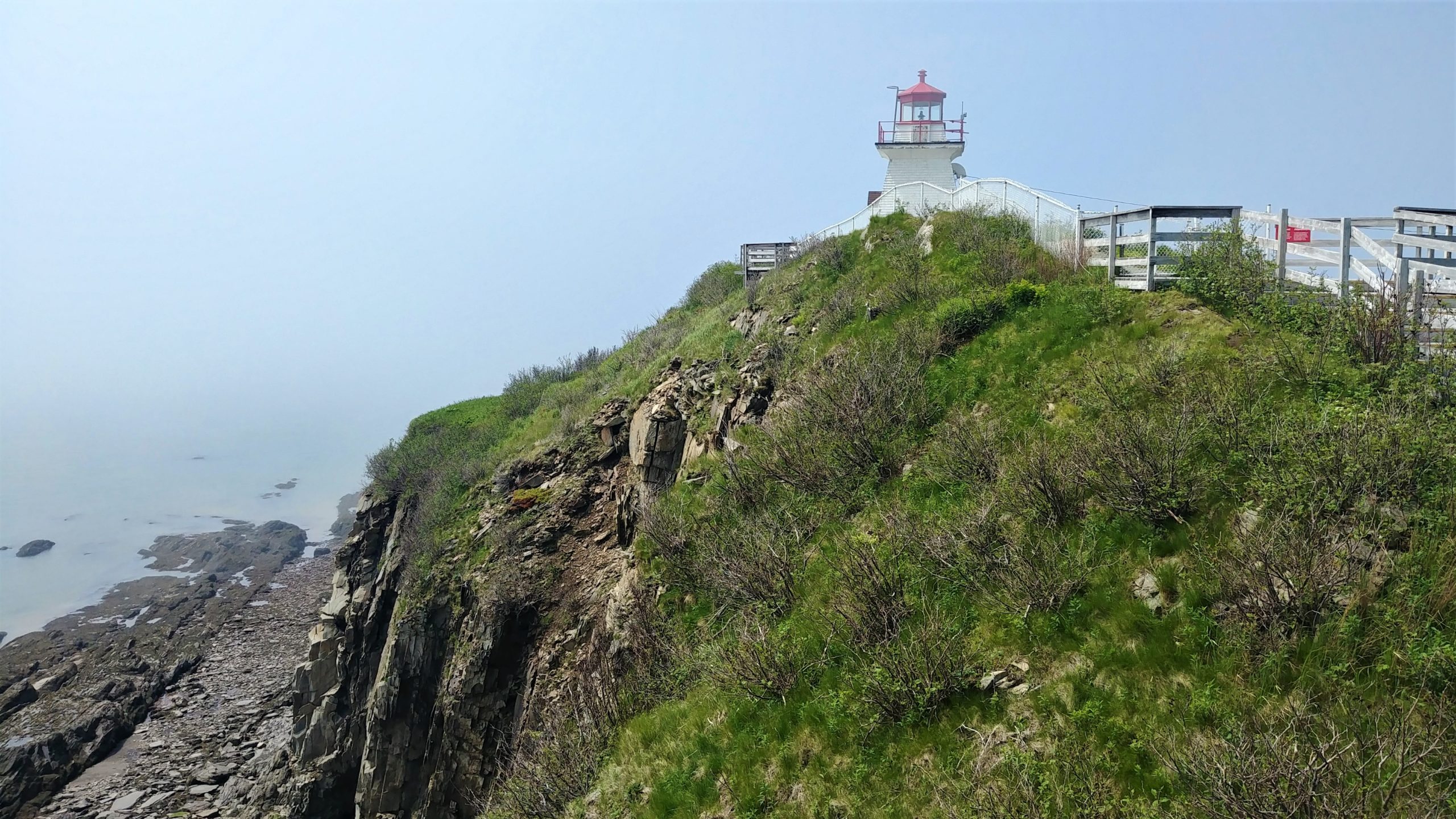 Cape Enragé phare nouveau-brunswick canada voyage