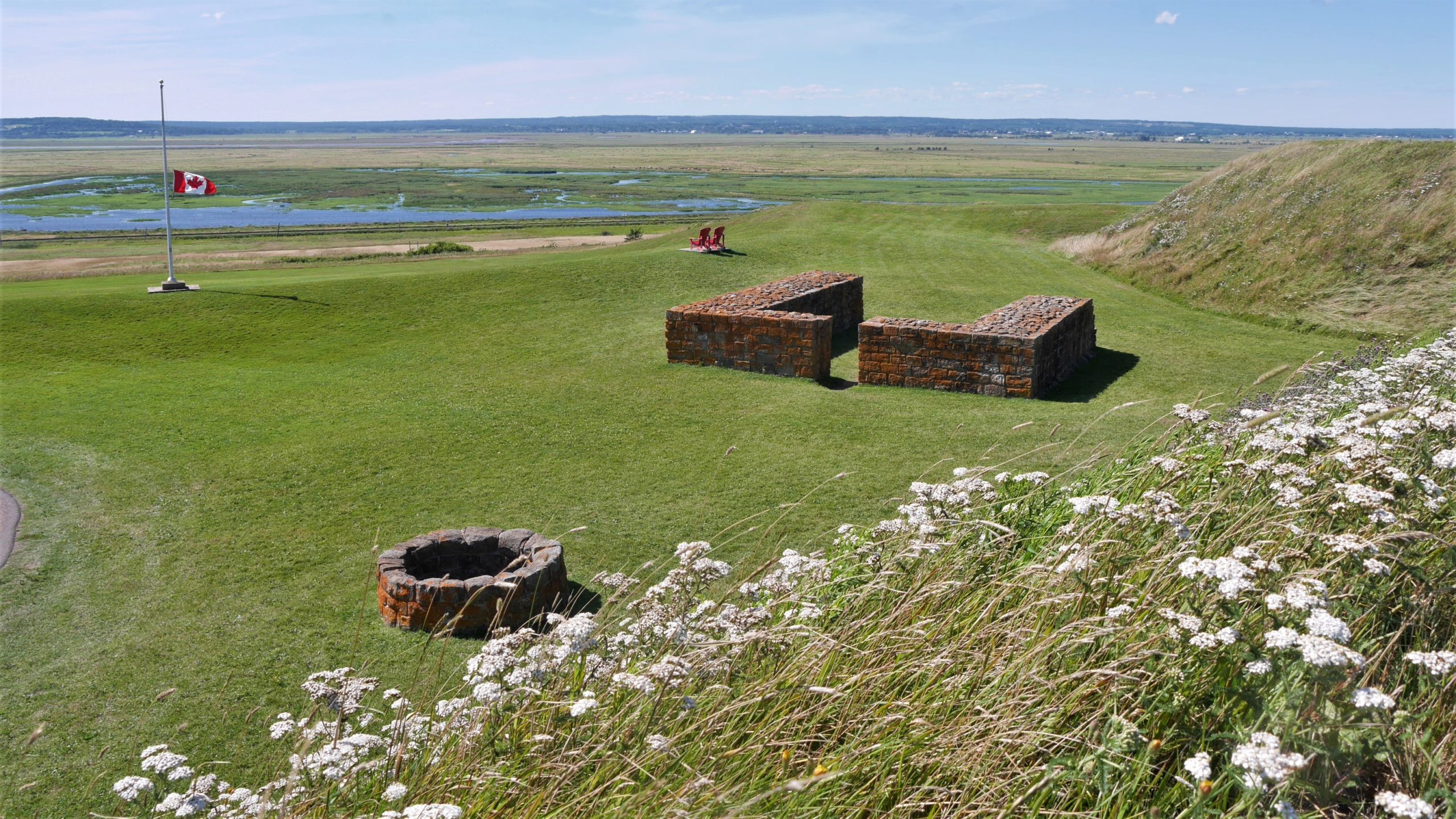 Nouvelle expérience de camping au fort Beauséjour