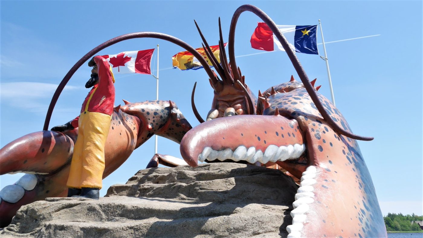 Shédiac homard géant que voir acadie blog voyage nouveau-brunswick canada