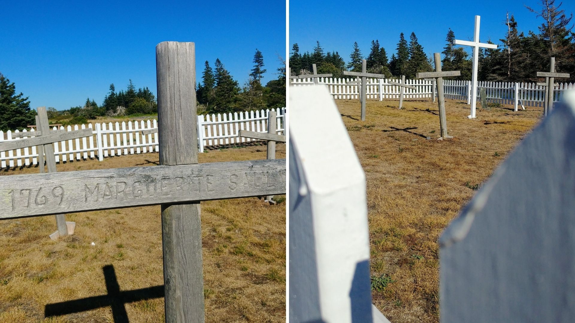 Pointe-à-Major cimetière acadien Clare Baie-Sainte-Marie Nouvelle-Écosse Yarmouth infos pratiques