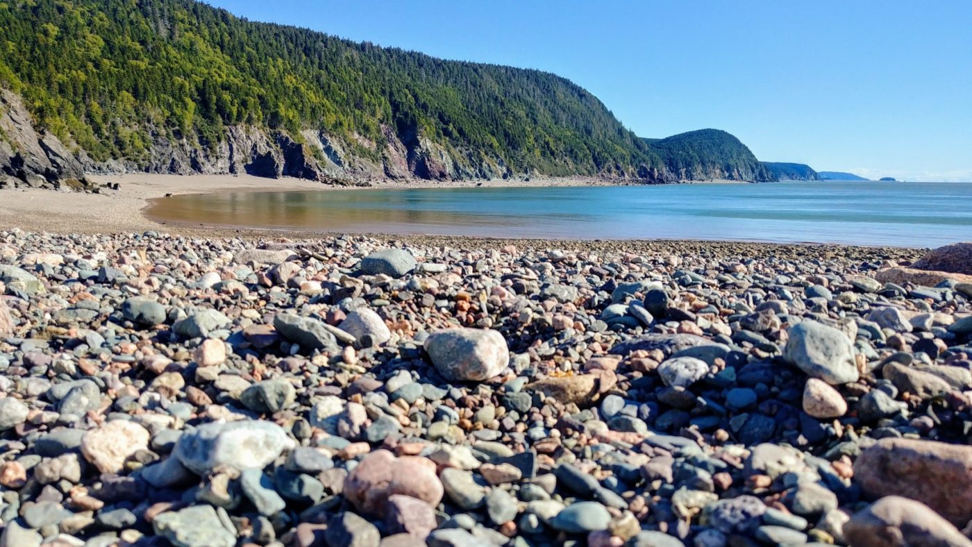 St Martins Fundy Trail Parkway randonnée plage Seely blog voyage Canada arpenter le chemin