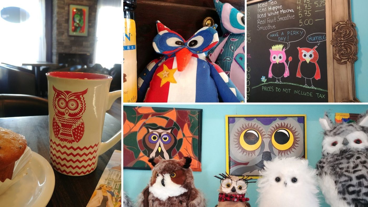 Yarmouth où manger Owl Café blog voyage Nouvelle-Écosse Canada Arpenter le chemin
