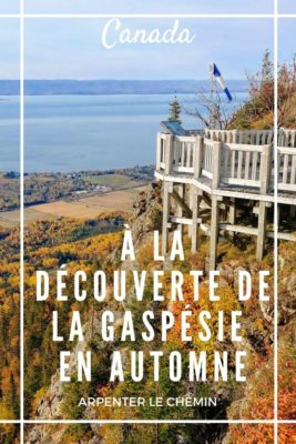 Visiter la Gaspésie en automne