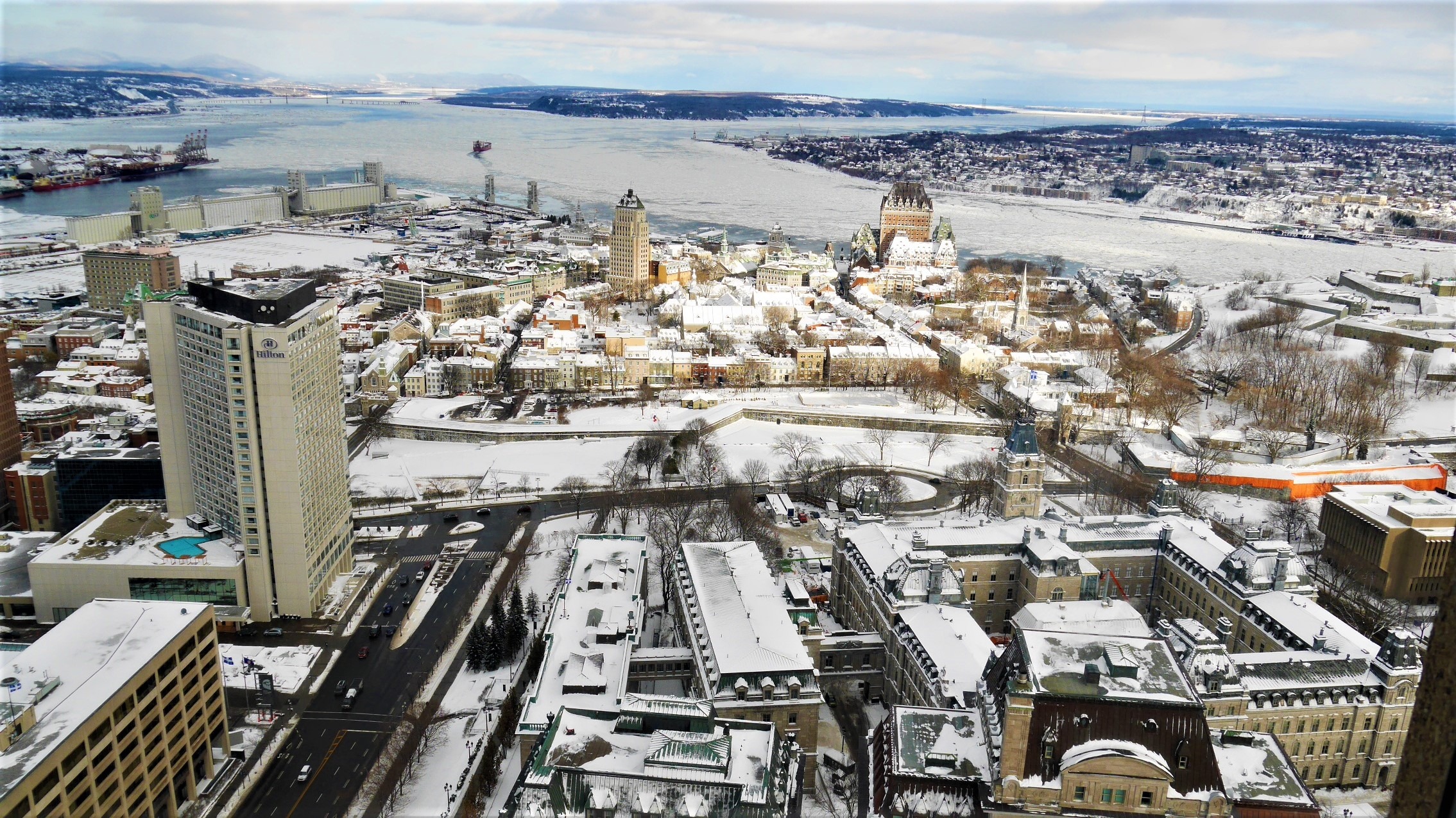 Quebec noel observatoire capitale infos pratiques blog voyage canada hiver arpenter le chemin
