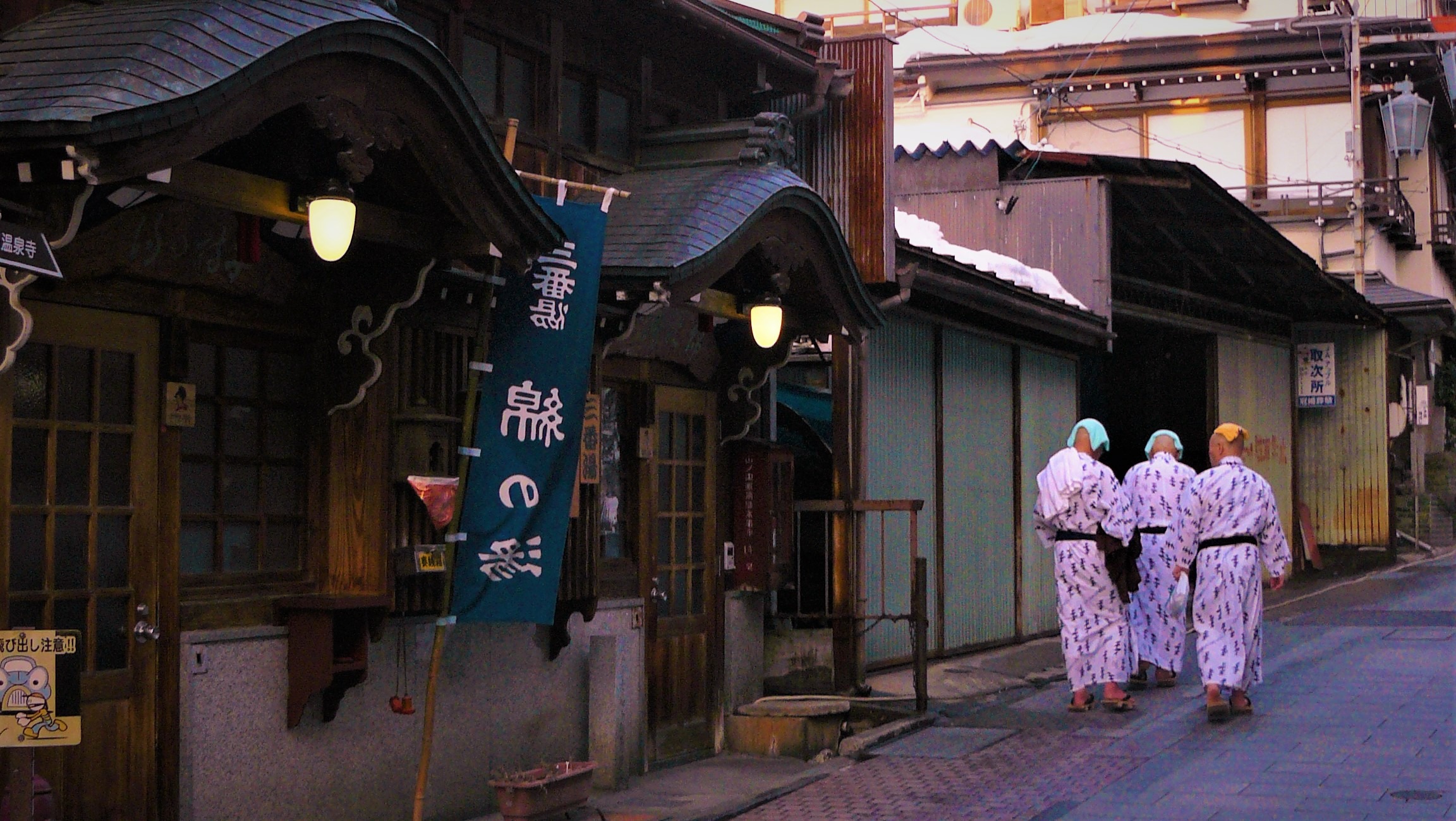 Shibu-Onsen sources thermales Japon blog voyage arpenter le chemin