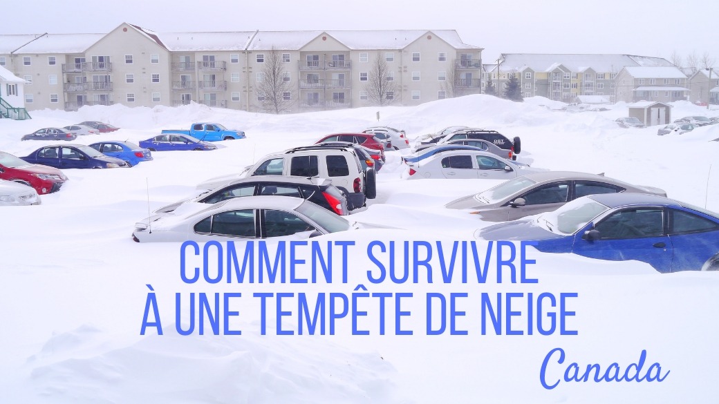 CANADA // Que faire en cas de tempête de neige Arpenter le chemin