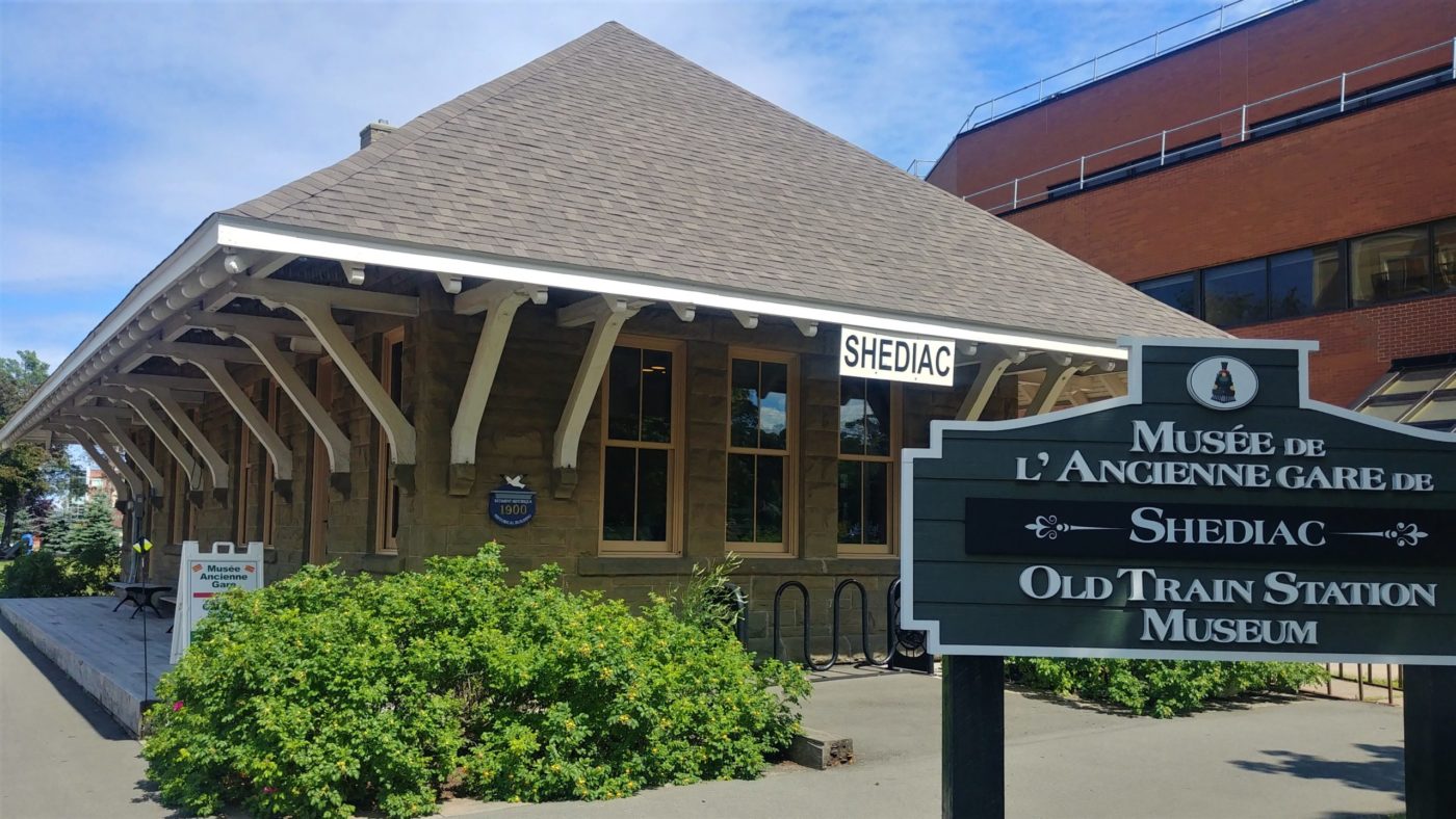 Musée ancienne gare Shediac Nouveau-Brunswick Canada