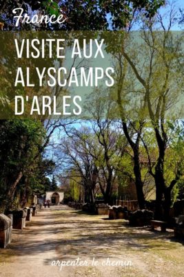Arles visiter les Alyscamps