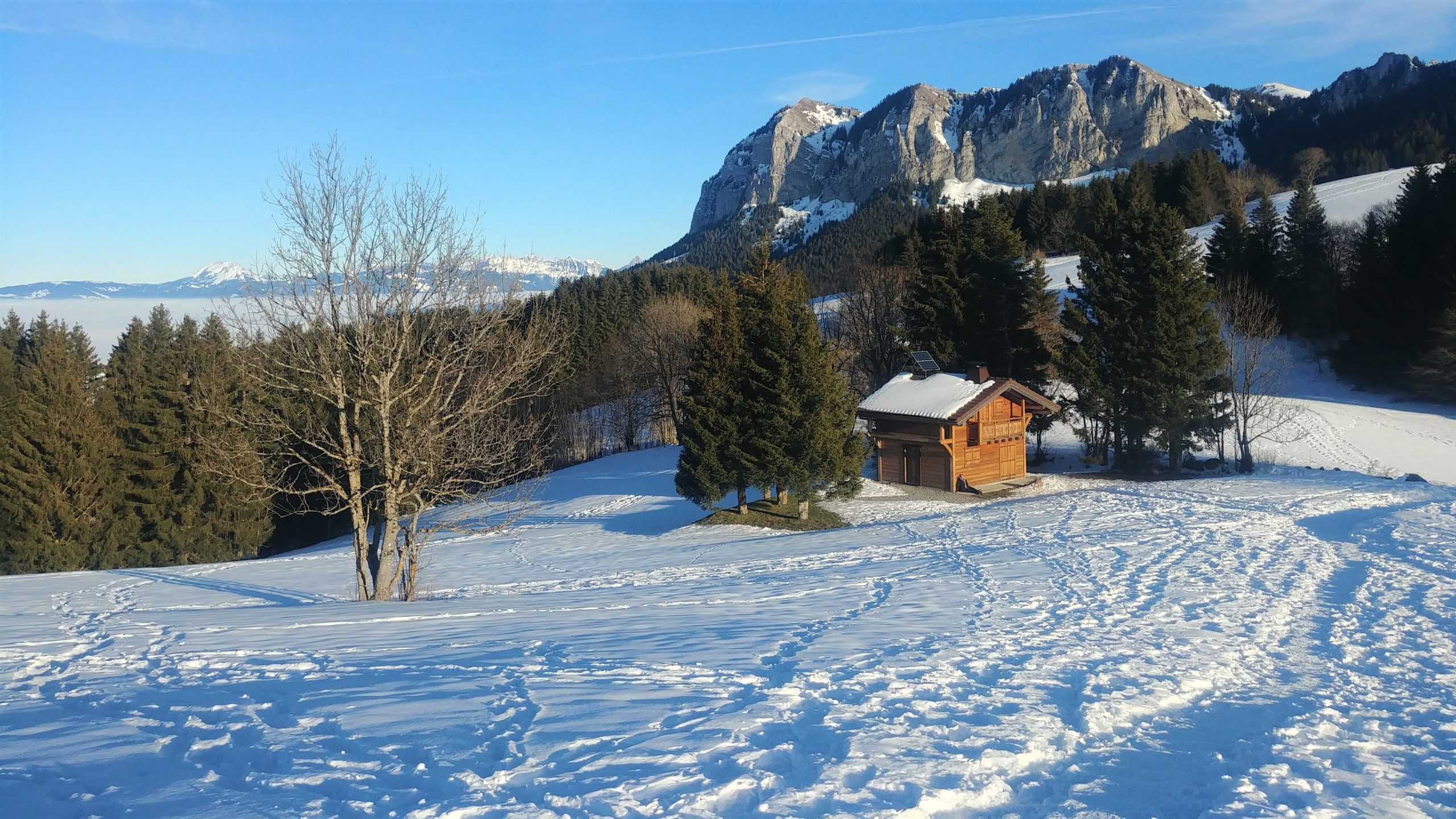 Bernex tour mont Benand hiver infos pratiques blog voyage arpenter le chemin