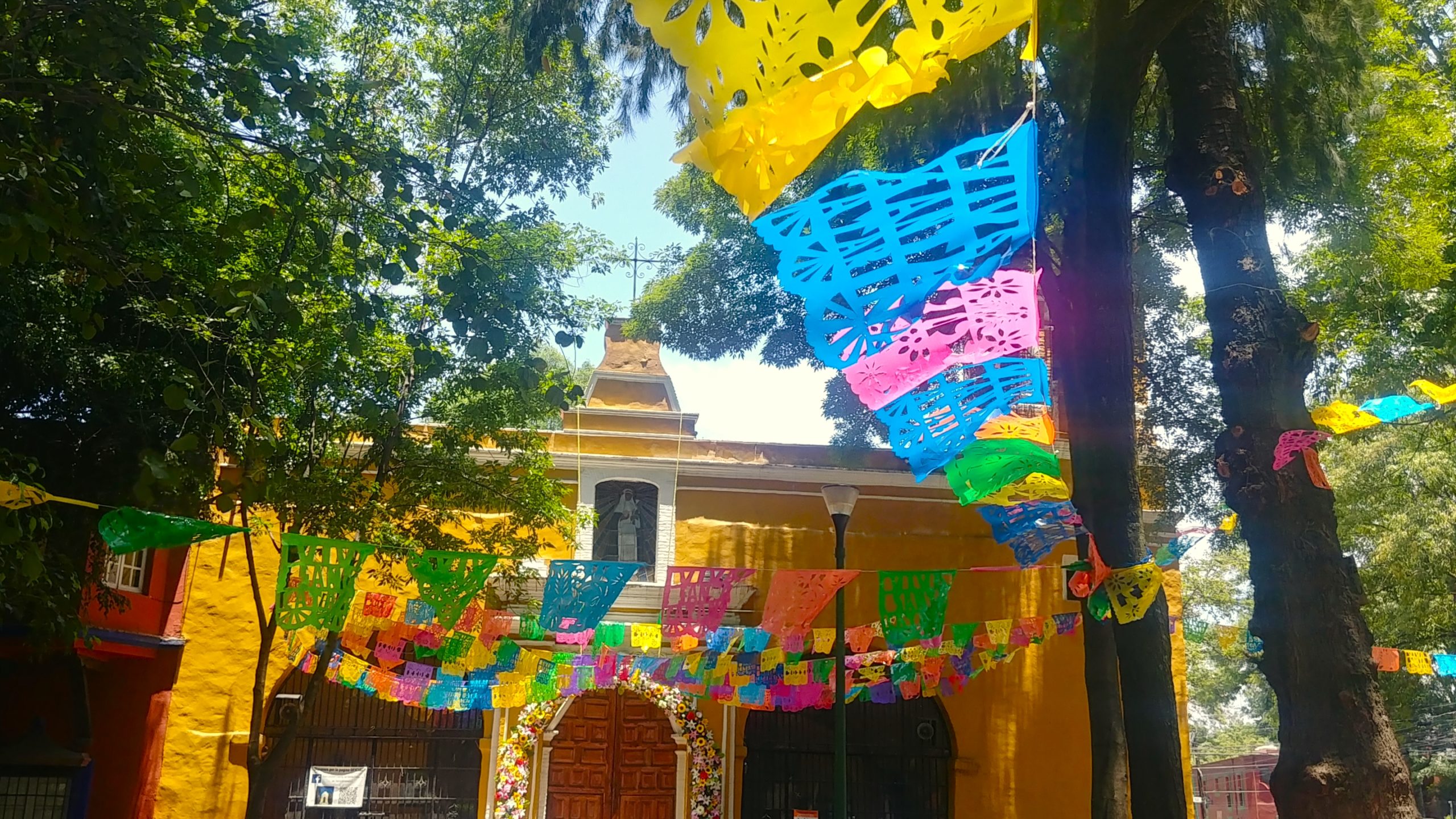 Coyoacan Mexico jardin Santa Catarina balade à Mexico blog voyage Arpenter le chemin