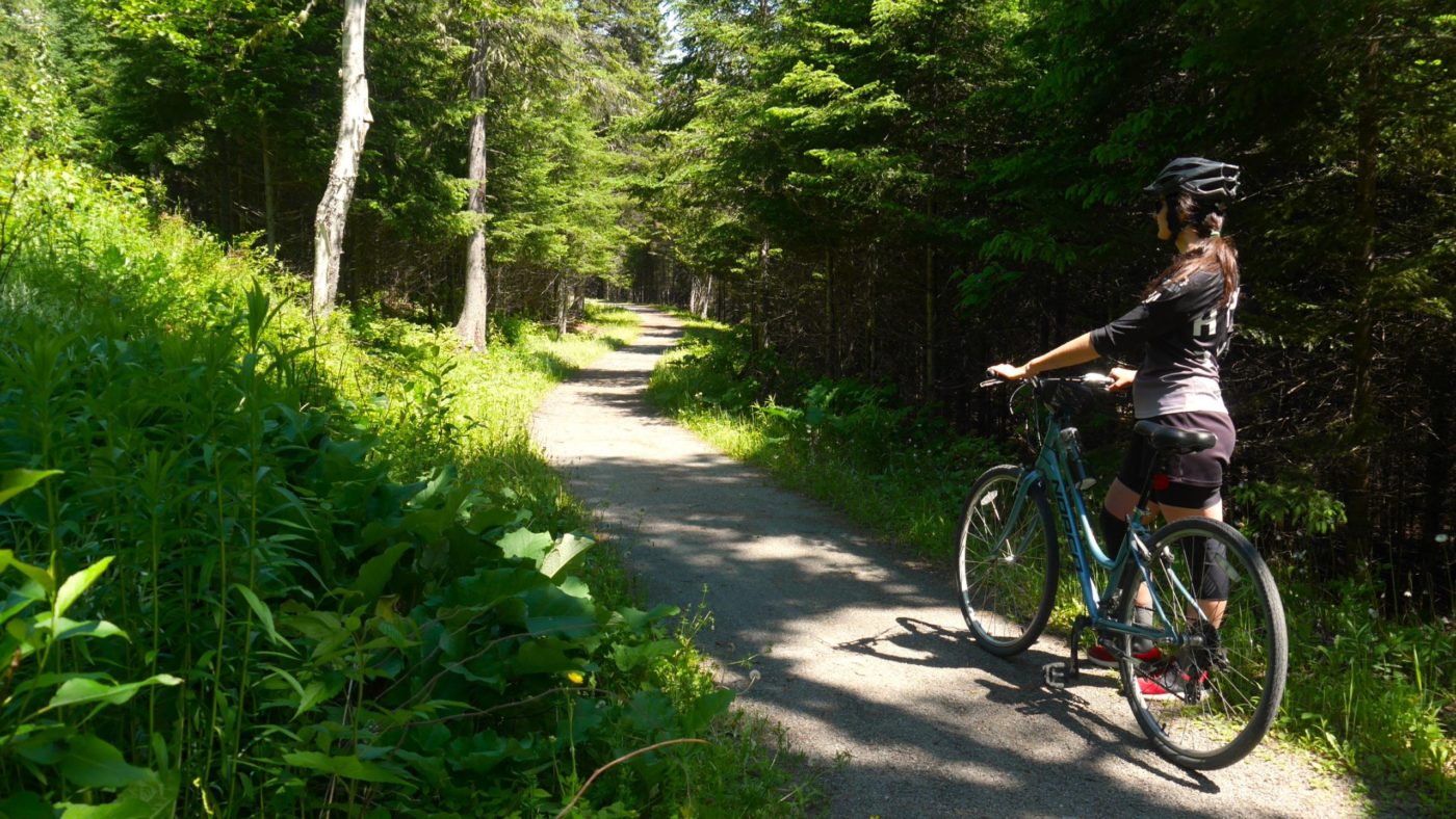 Témiscouata vélo Grey Owl piste cyclable itinéraire cycliste blog voyage Québec Arpenter le chemin
