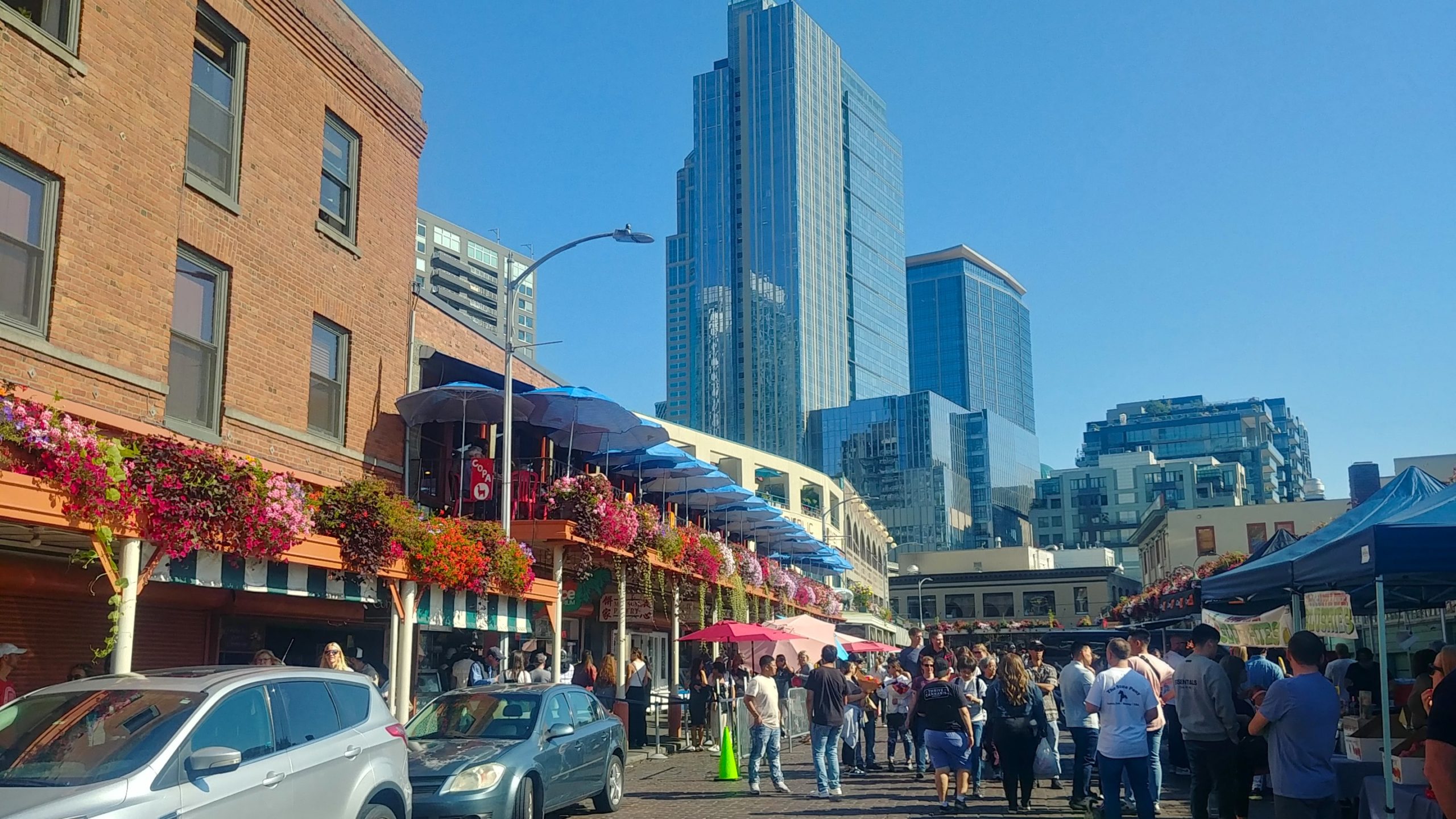 Seattle Pike Place downtown voyage États-Unis que voir