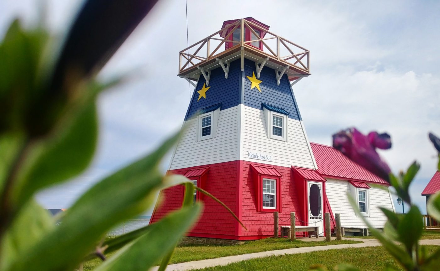 Acadie phare Grande-Anse voyage Nouveau-Brunswick