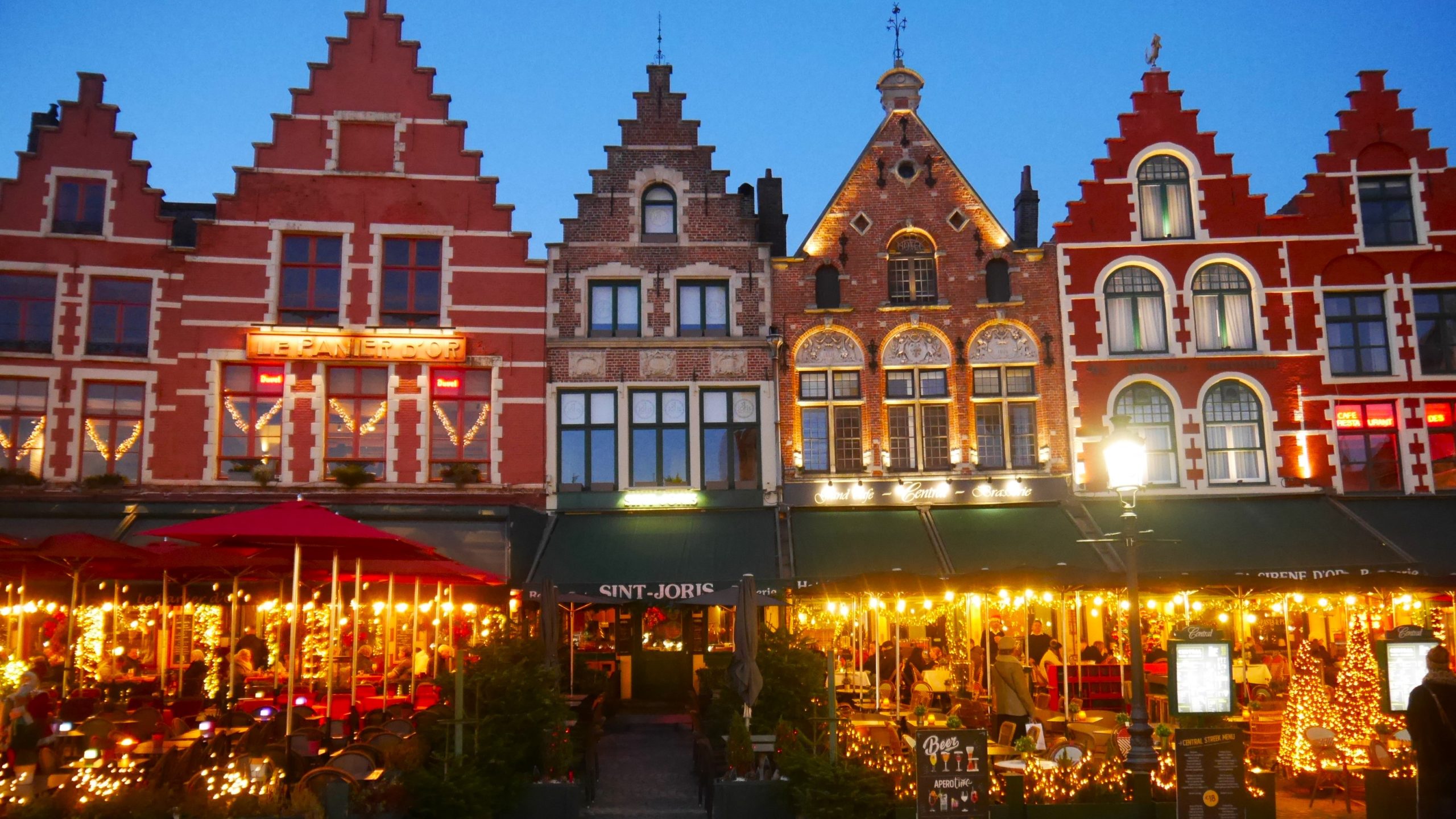 Belgique Bruges Grand Place Noel que voir