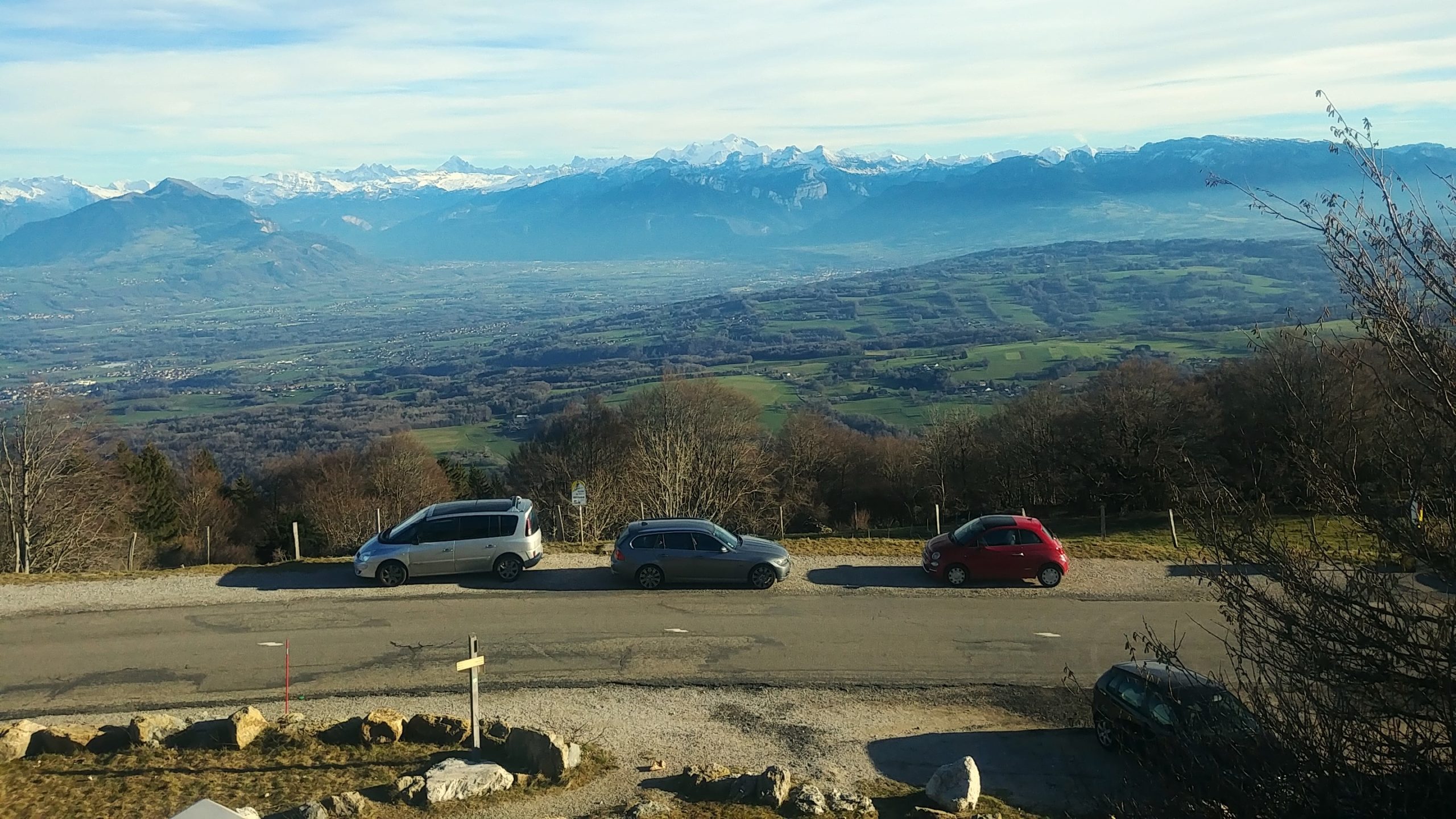 Salève panorama des Alpes balade panoramique facile Annemasse